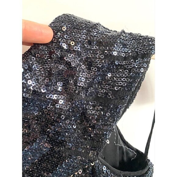 Ralph Lauren Purple Label Camari Sequin Cocktail Dress 4 Embellished Gown $4790 - Picture 10 of 16